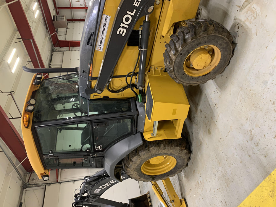2020 John Deere 310LEP Cab/Heat/Air, 4WD, Standard Stick, Pilot Controls, 2 Way Hydraulics, TAG Manual QC