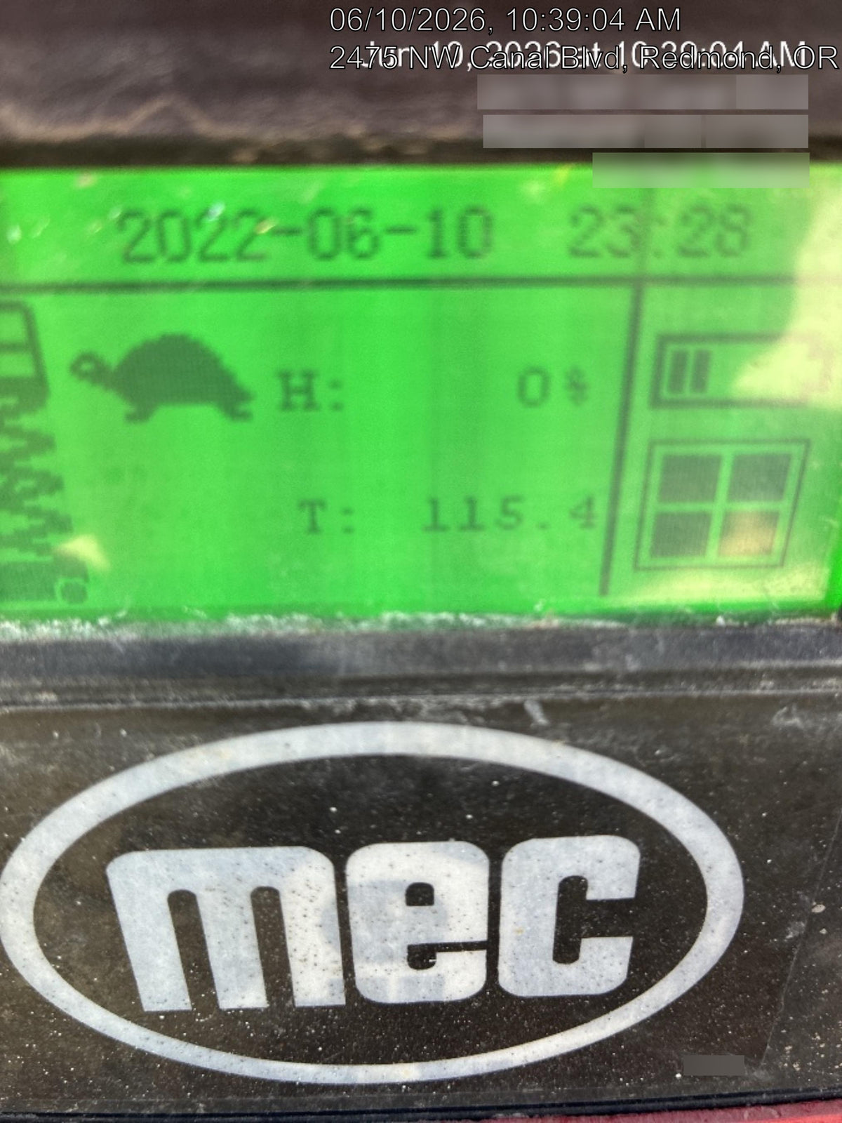 2020 MEC 1330SE Solid NM Tires, Steel Swing out Doors, LCS, Beacon, 900W Invertor