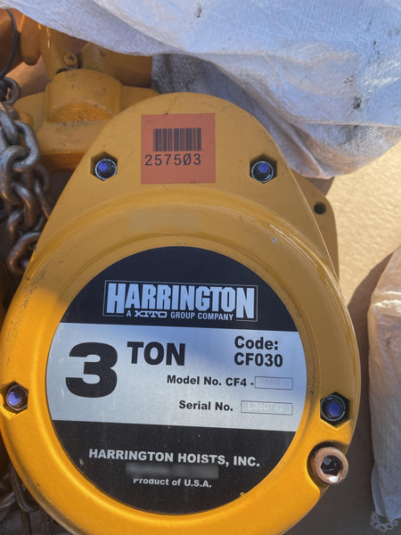2022 HARRINGTON CF030-20