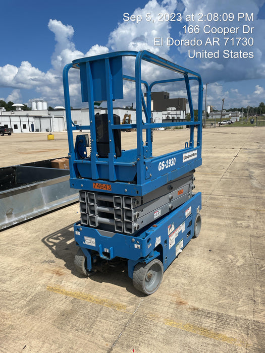 2020 Genie GS-1930 Fixed rails with chain entry gate - Pre A92.20