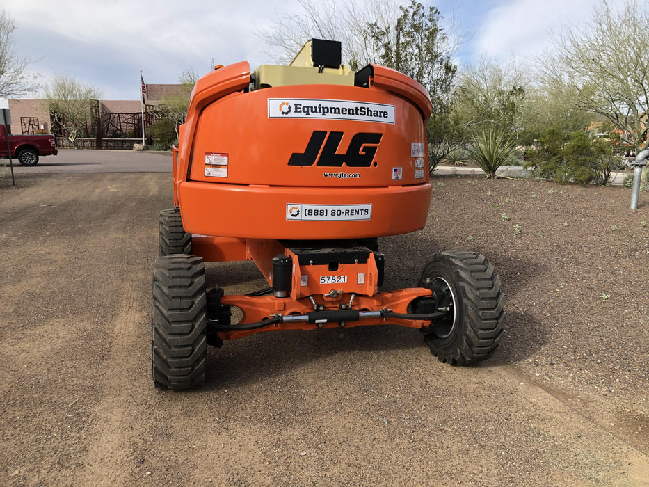 2019 JLG 450AJ Deutz Diesel Engine, Hi Flotation Tires, Welder-Ready Package, Rotating Beacon