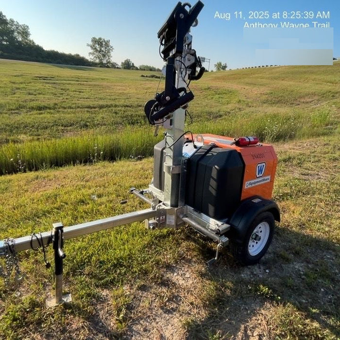 2024 Wanco WLTT-4MM4K Diesel, Deep Sea Controller, Shore Power Plug, Auto Start, (4) 350W LED Floodlights, 4kW Generator, 60 Gal Fuel Tank, 2" Ball, T3