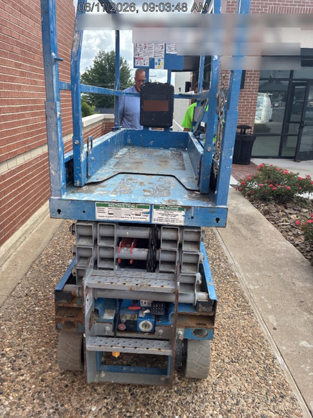 2019 Genie GS-1930 Fixed Rails with Chain Entry
