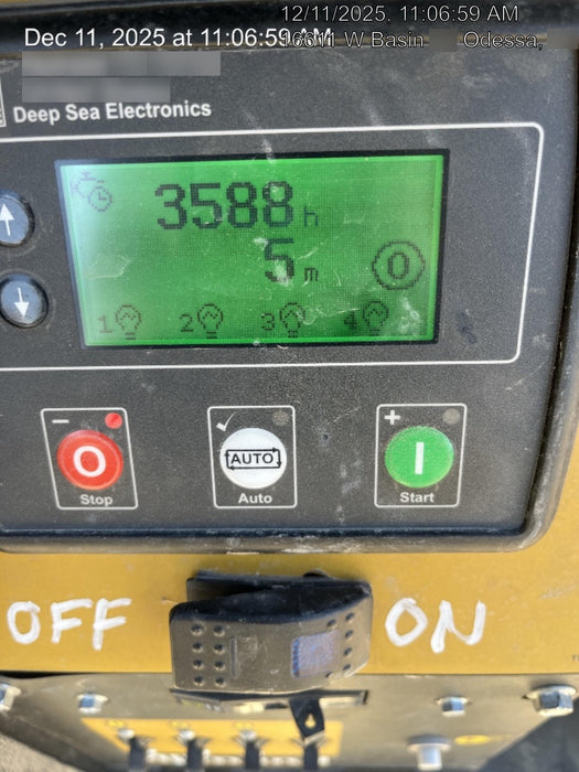 2022 Allmand NLV3GR (4) LED Light Fixture 350W, 23' Vertical Mast, 3kW Prime, Towable, ES Decals, T3