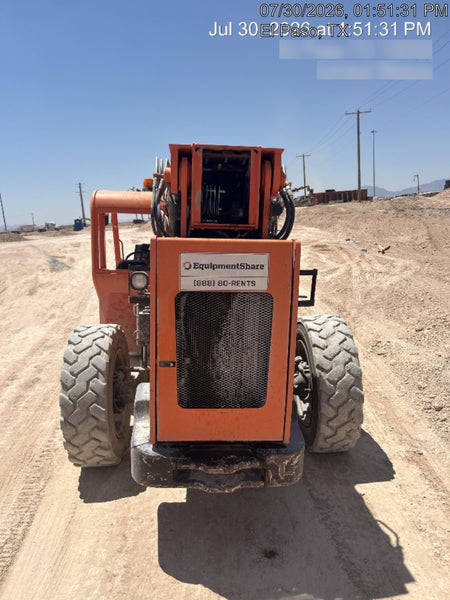 2018 Skytrak 10054 Skytrak 10054 10K Telehandler w/Open ROPS Solid Tires, LED Work Lights, Rotating Beacon, 60" Carriage/60" Forks