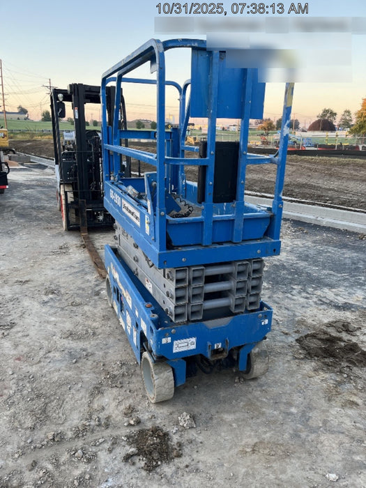 2020 Genie GS-1930 Solid Non Marking Tires, Beacon, Folding rails with half height swing gate
