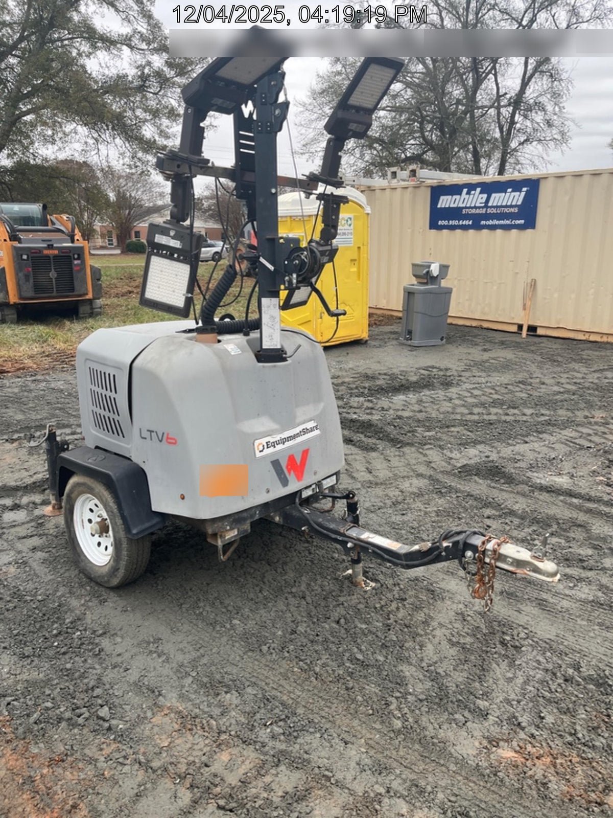 2019 Wacker Neuson LTV6L-MH Standard Options, ES Track Hardware, Fuel Level Sensor