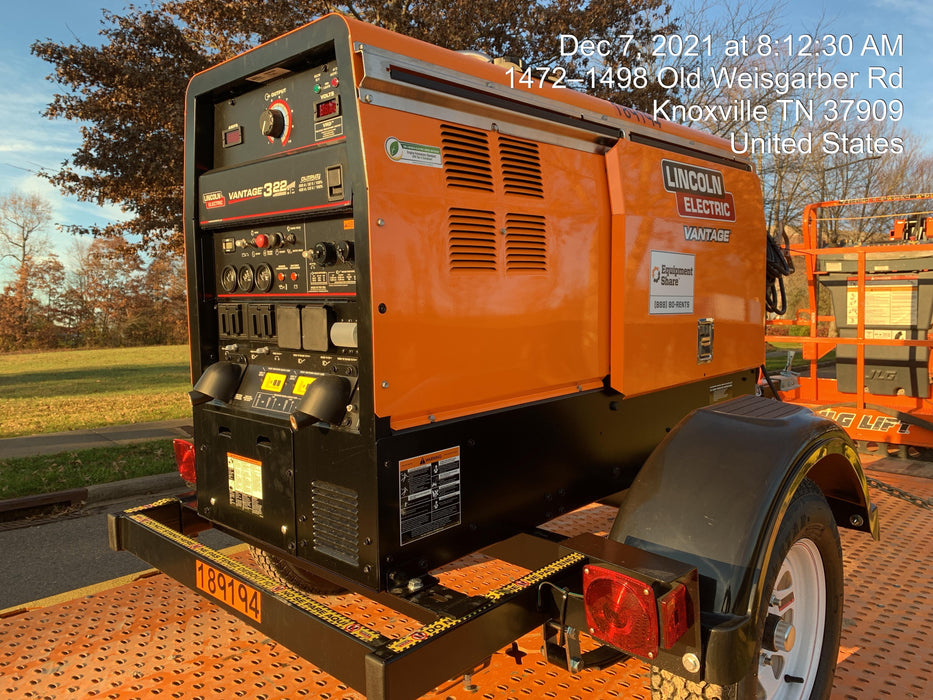 2021 Lincoln Electric Vantage 322 VANTAGE 322 READY-PAK 3