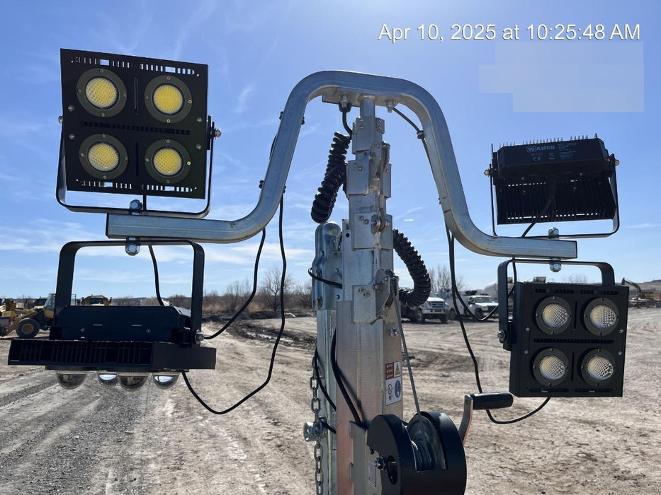 2024 Wanco WLTT-4MM4K Diesel, Deep Sea Controller, Shore Power Plug, Auto Start, (4) 350W LED Floodlights, 4kW Generator, 60 Gal Fuel Tank, 2" Ball, T3