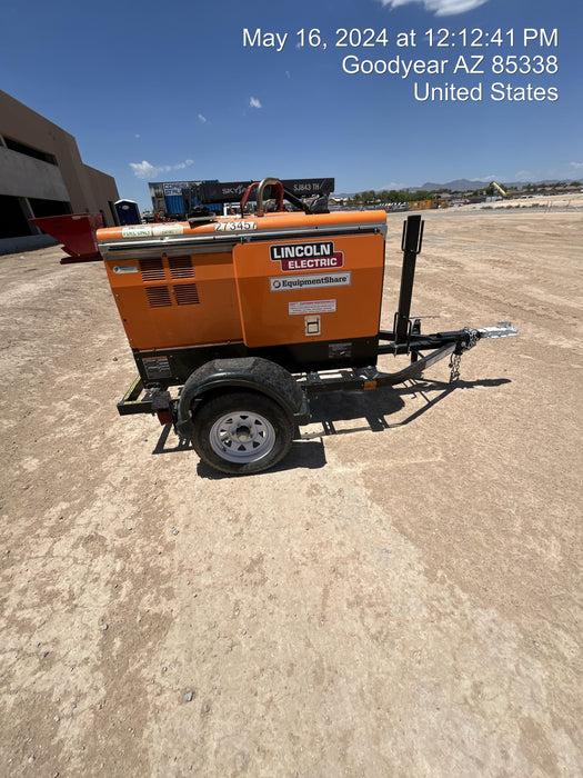 2022 Lincoln Electric LE400 Kubota V1505, Trlr, Cable Rack, Light Kit, ES Decals, T3