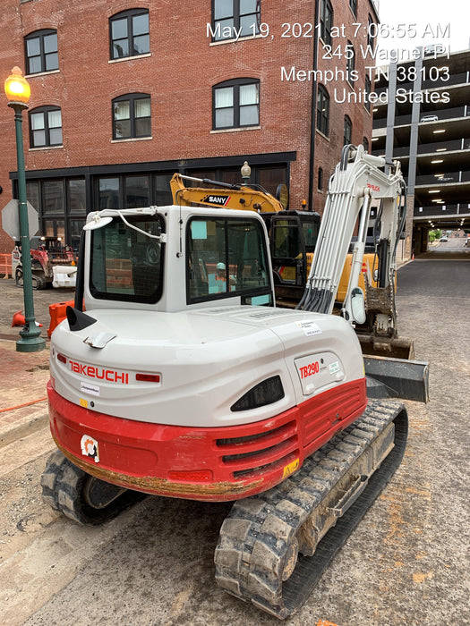 2020 Takeuchi TB290C Cab/Heat/Air, Rubber Tracks, Manual TAG QC