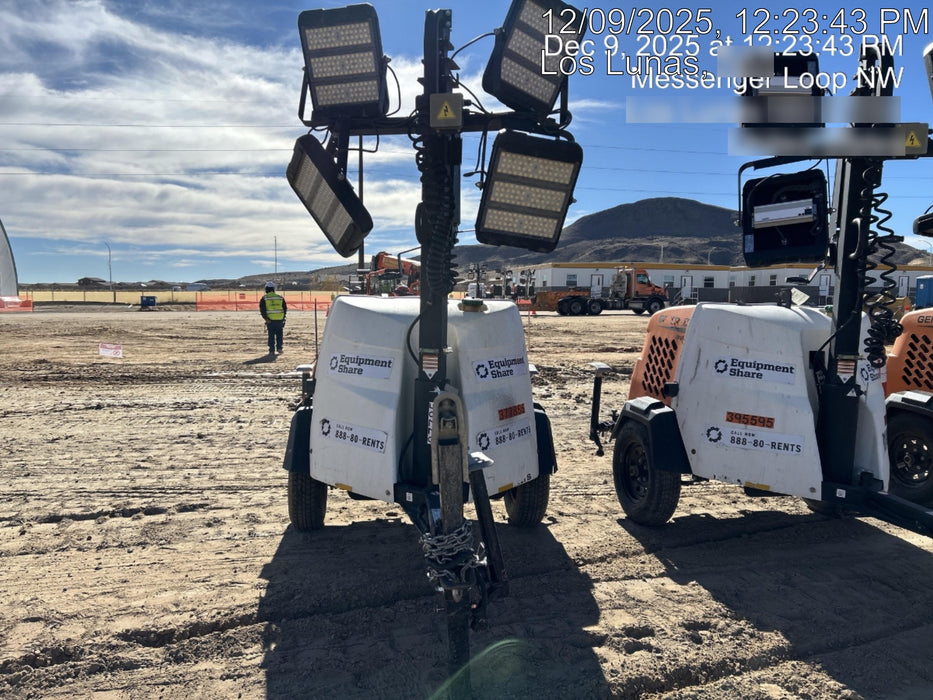 2023 Generac MLT2 Diesel, Flex Switch 120V Input, Powerzone Controller, 
(4) 320W LED Lights, 4kW Generator, 39.9 Gal Fuel Tank, 2" Ball, T3