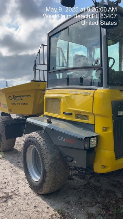 2025 WACKER NEUSON DV605 Cab Turf Tires