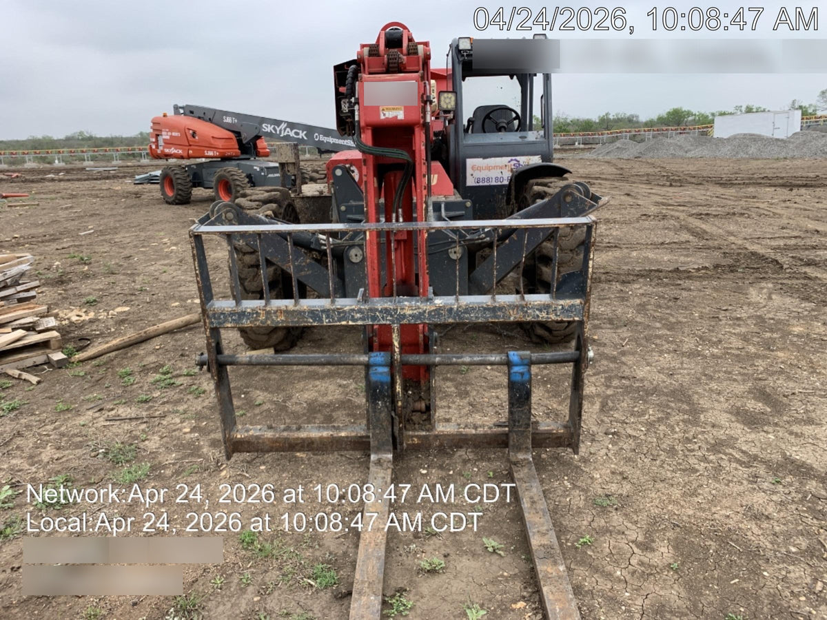 2018 Manitou MTA10055 MTA10055 - 120 HP T4, Canopy, Worklights/Strobe, Beacon, 66" Carriage, 60" Forks, Solid Tires, Lift Hook, Aux Hydraulics