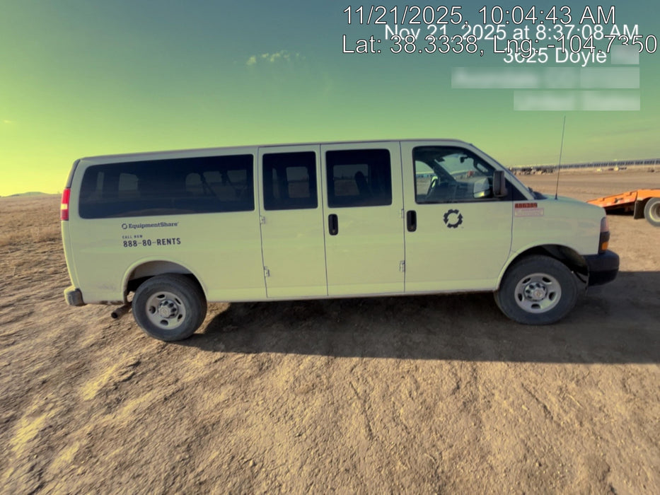 2025 CHEVROLET Express Van - Rental