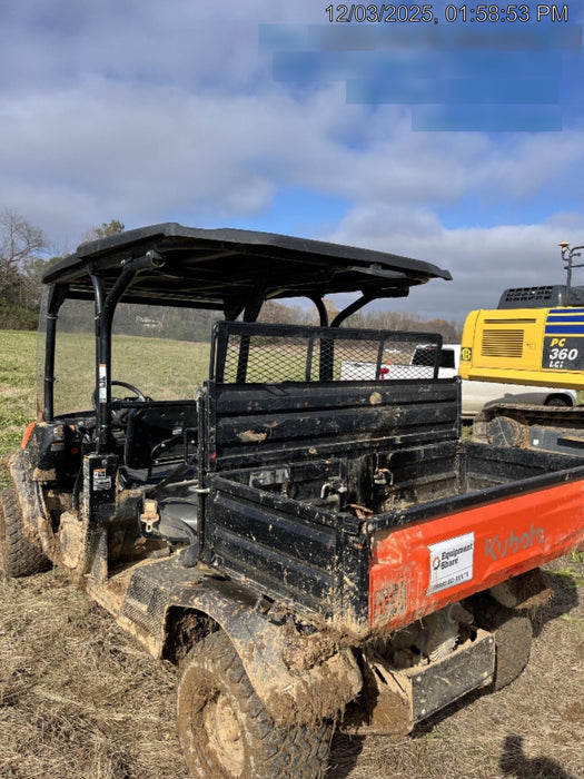 Kubota RTV-X1140W-H Plastic Canopy, Windshield Acrylic Clear, LED Strobe Light, Wire Harness Kit, Back up Alarm