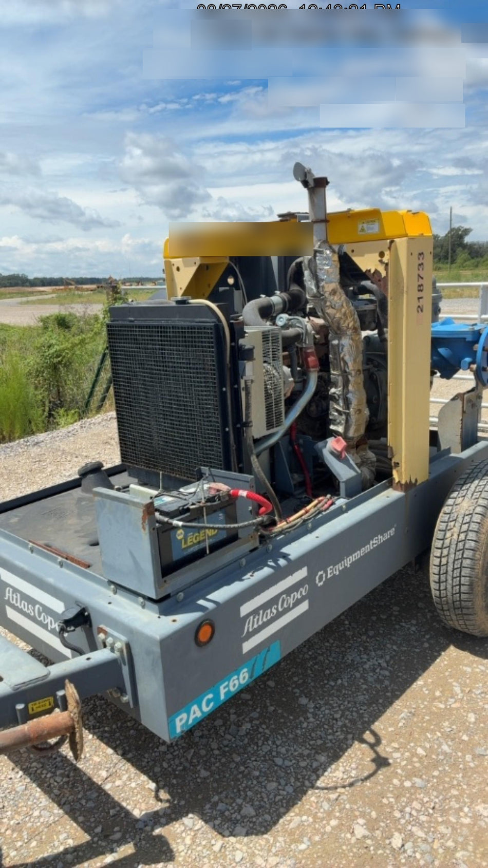 2022 ATLAS COPCO PAC F66 KD