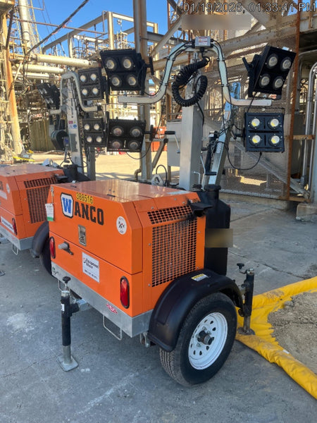 2024 Wanco WLTT-4MM4K Diesel, Deep Sea Controller, Shore Power Plug, Auto Start, (4) 350W LED Floodlights, 4kW Generator, 60 Gal Fuel Tank, 2" Ball, T3