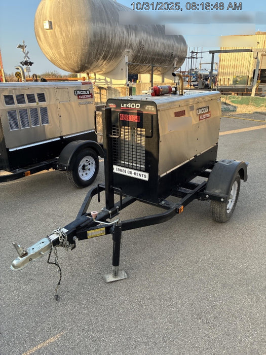 2024 Lincoln Electric LE400 Kubota V1505, Trlr, Cable Rack, Light Kit, ES Decals, T3