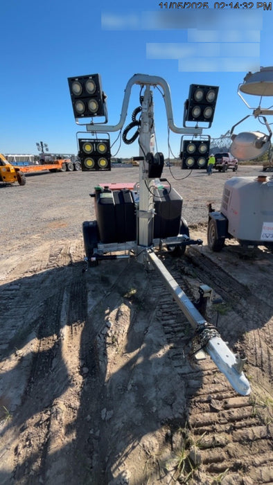 2024 Wanco WLTT-4MM4K Diesel, Deep Sea Controller, Shore Power Plug, Auto Start, (4) 350W LED Floodlights, 4kW Generator, 60 Gal Fuel Tank, 2" Ball, T3