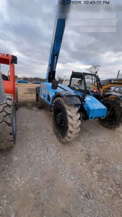 2018 Genie GTH-844 Genie GTH-844 w/ROPS, Work Lights, Solid Tires, RH Cab Mesh, Beacon, 60" Carriage and Forks