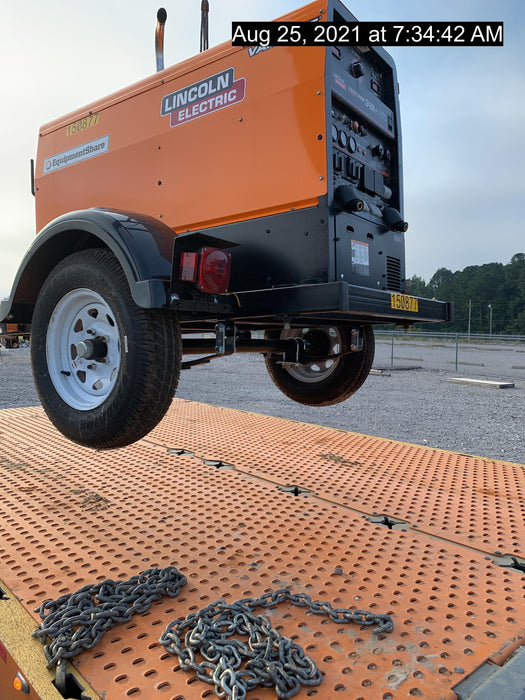 2021 Lincoln Electric Vantage 322 Vantage 322 Ready Pak 3 w/ Telematics & Decals, ORANGE (includes trailer, cable rack, fender light kit)