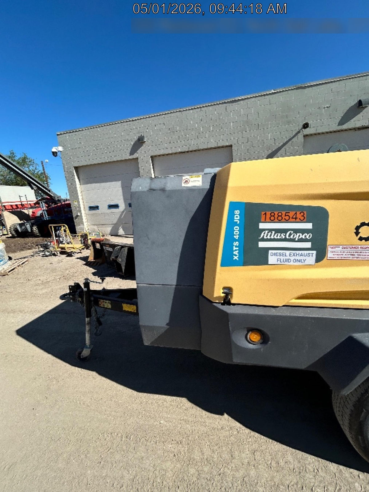 2021 ATLAS COPCO XATS400 CWK