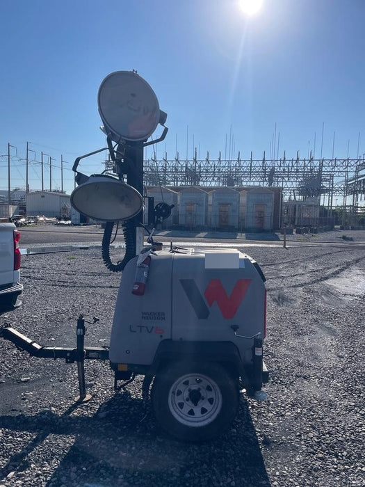 2019 Wacker Neuson LTV6L-MH Wacker Neuson LTV6L Mobile Light Tower w/Fuel Level Sensor Installed