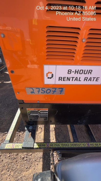 2022 Lincoln Electric LE400 Kubota V1505, Trlr, Cable Rack, Light Kit, ES Decals, T3