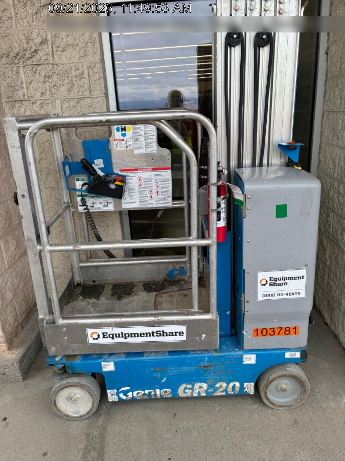 2020 GENIE GR-20