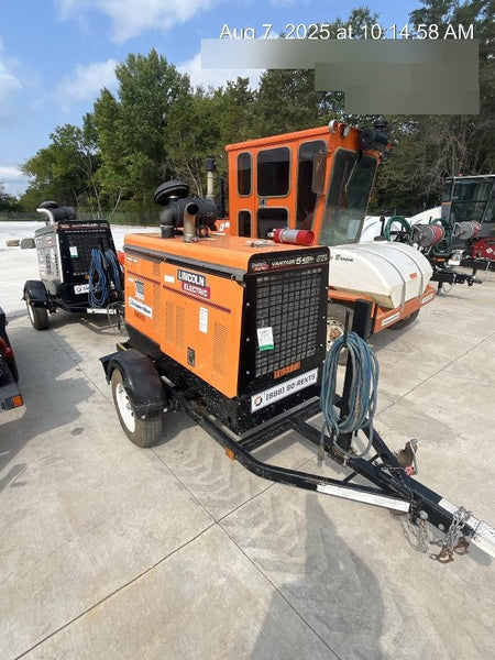 2021 Lincoln Electric Vantage 549X Ready Pak 3, ORANGE (includes trailer, cable rack, fender light kit)