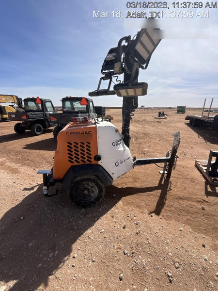2023 Generac MLT2 Diesel, Flex Switch 120V Input, Powerzone Controller, (4) 320W LED Lights, 4kW Generator, 39.9 Gal Fuel Tank, 2" Ball, T3