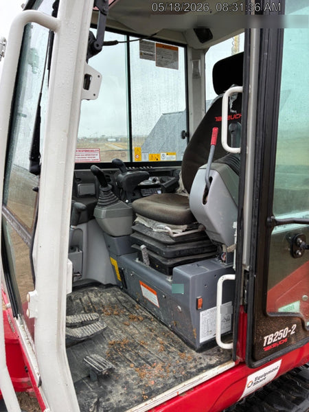 2023 TAKEUCHI TB250-2CR