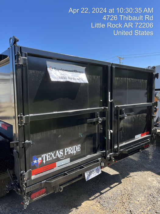 2024 TEXAS PRIDE TRAILERS DT714416KBP