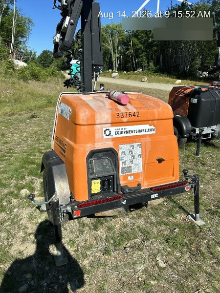 2023 Generac MLT2 Diesel, Flex Switch 120V Input, Powerzone Controller, (4) 320W LED Lights, 4kW Generator, 39.9 Gal Fuel Tank, 2" Ball, T3