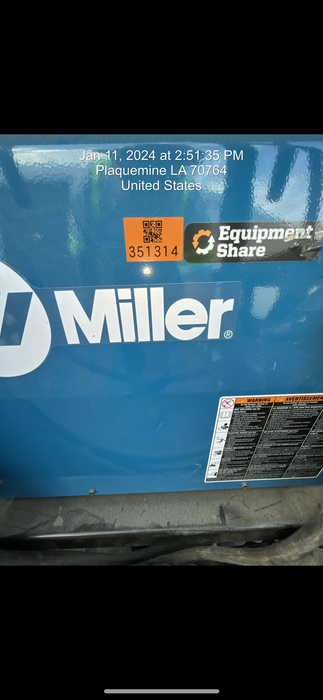 2023 MILLER ELECTRIC AlumaPower 350 MPA
