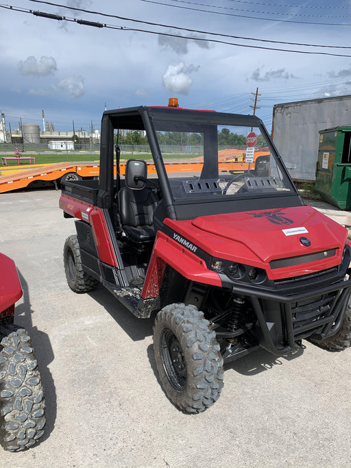 2021 Yanmar YU1000 Canopy, Steel Wheel, Poly WindShield, Beacon, Backup Alarm