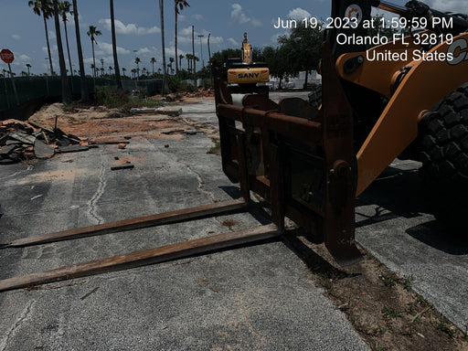 2014 WERK-BRAU 96" Loader Fork Carriage - Werk-Brau