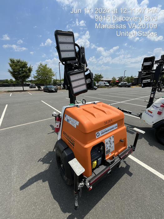 2023 Generac MLT2 Diesel, Flex Switch 120V Input, Powerzone Controller, 
(4) 320W LED Lights, 4kW Generator, 39.9 Gal Fuel Tank, 2" Ball, T3