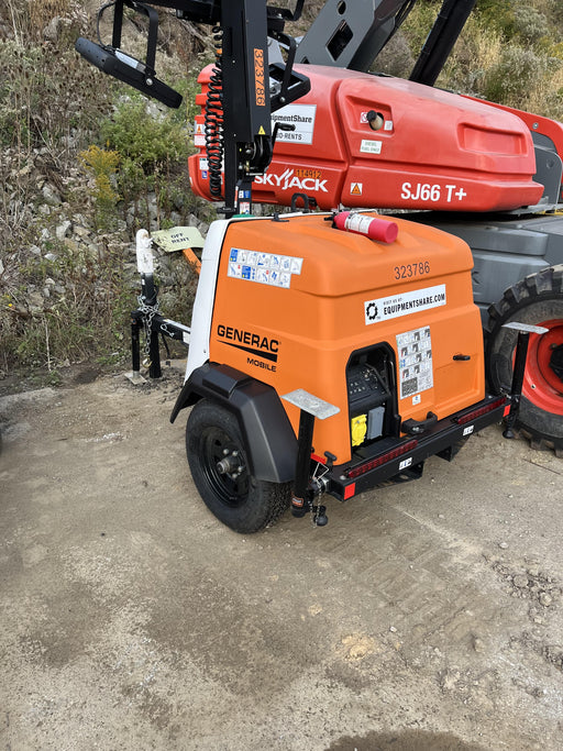 2023 Generac MLT2 Diesel, Flex Switch 120V Input, Powerzone Controller, (4) 320W LED Lights, 4kW Generator, 39.9 Gal Fuel Tank, 2" Ball, T3