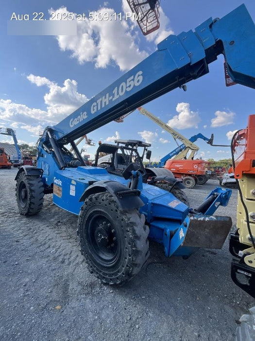 2017 Genie GTH-1056 Genie GTH1056, Solid Tires, 60" carriage, Light Kit, Open ROPS