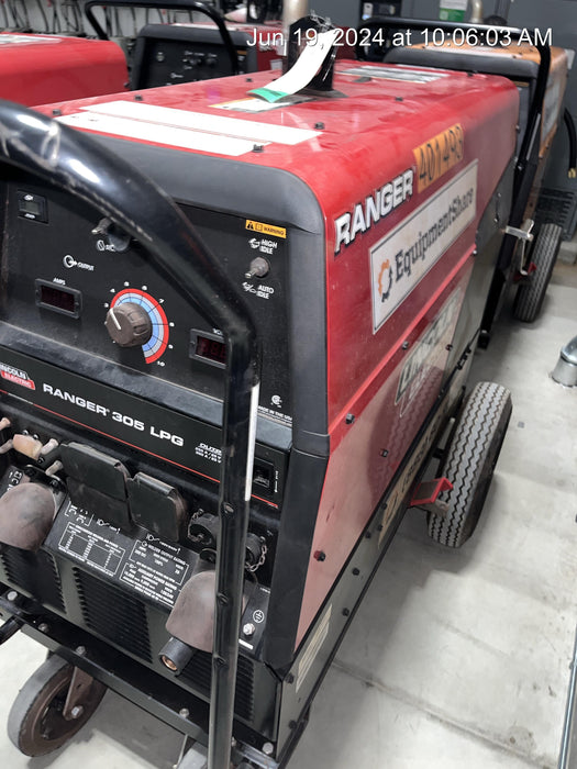 2024 Lincoln Electric Ranger 305 LPG Ranger 305 LPG, Undercarriage, Tank Holder & Strap, 10kw AC Gen, 25hp Kohler LPG Eng