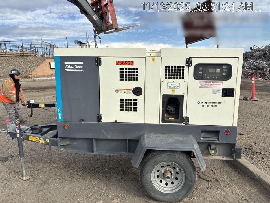 2022 ATLAS COPCO QAS 70