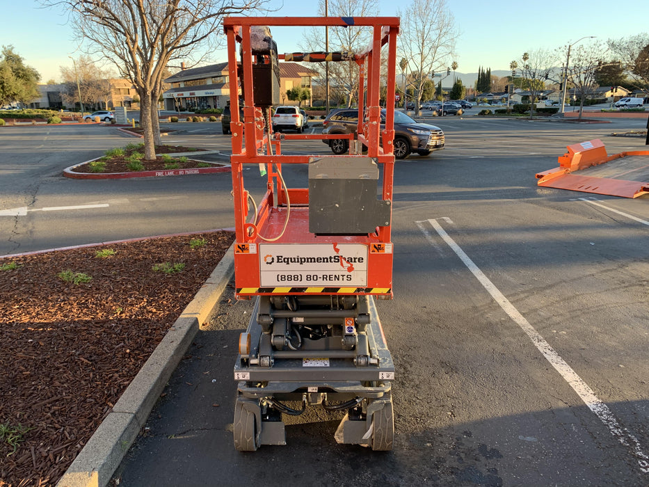 2020 Skyjack SJIII-3219 Solid NM Tires, Half height spring hinged entry gate, Dual Beacons, 800W Inverter