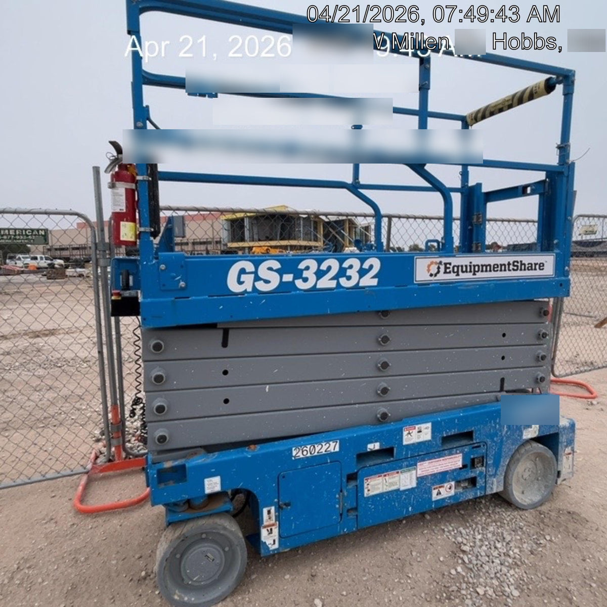 2022 GENIE GS-3232