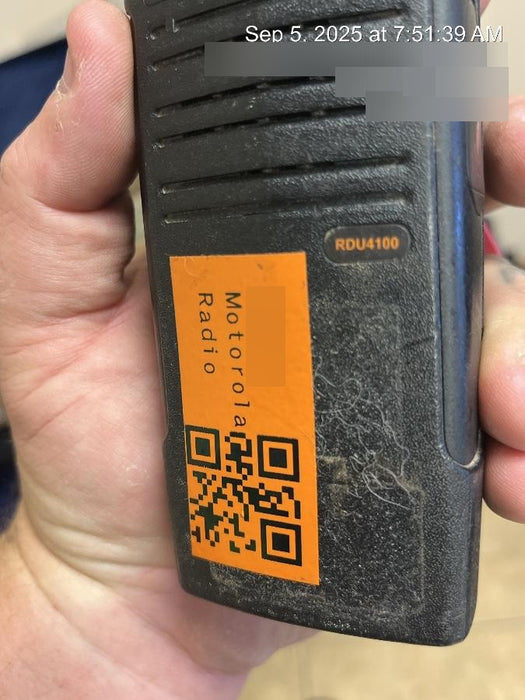 2020 MOTOROLA RDU4100