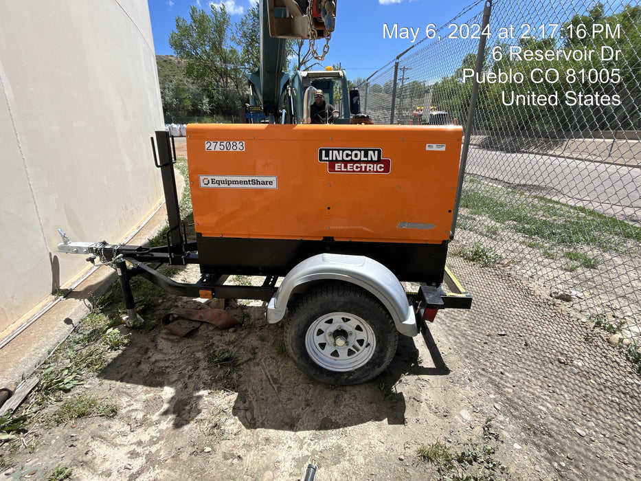 2022 Lincoln Electric LE400 Kubota V1505, Trlr, Cable Rack, Light Kit, ES Decals, T3