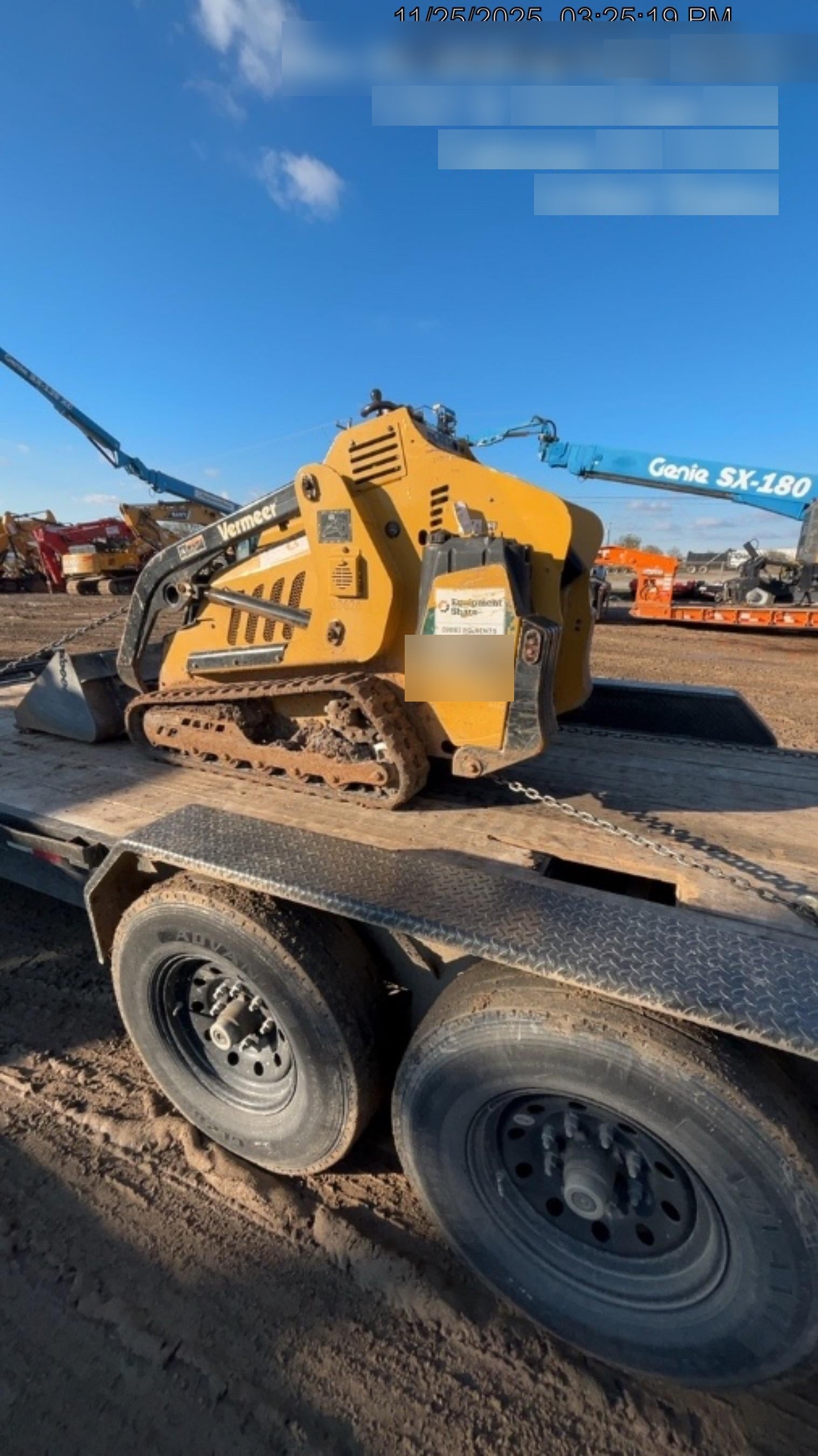 2019 VERMEER S925TX