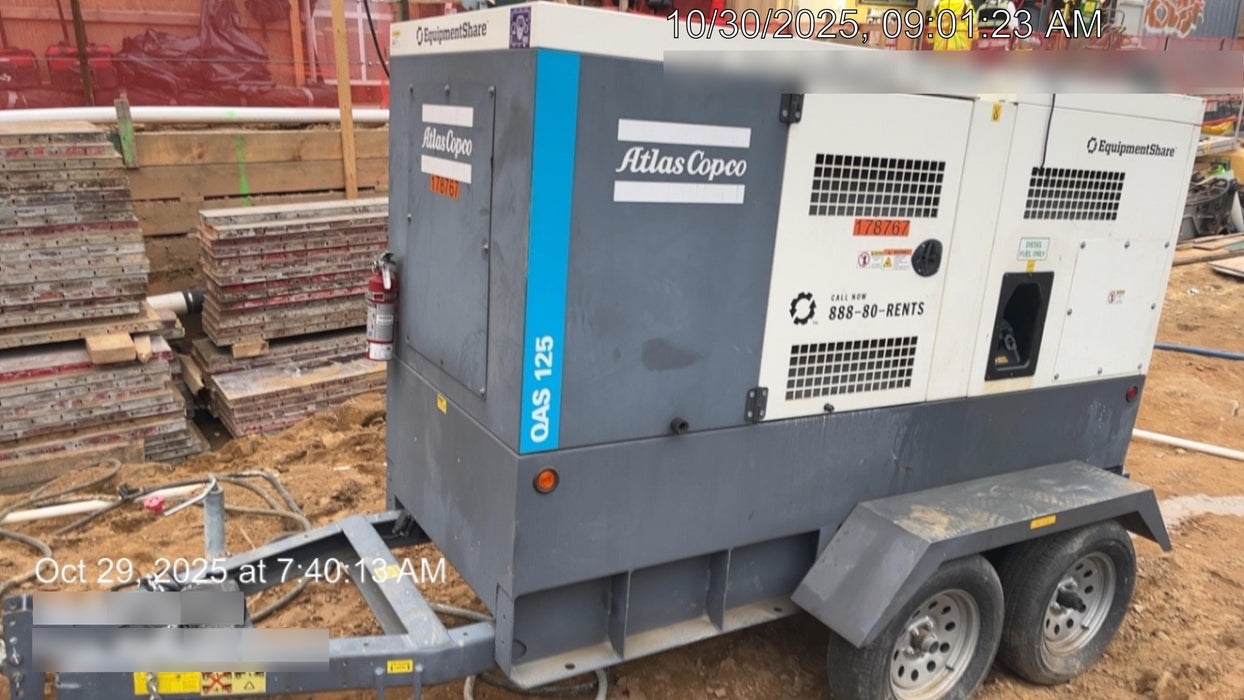 2021 ATLAS COPCO QAS 125