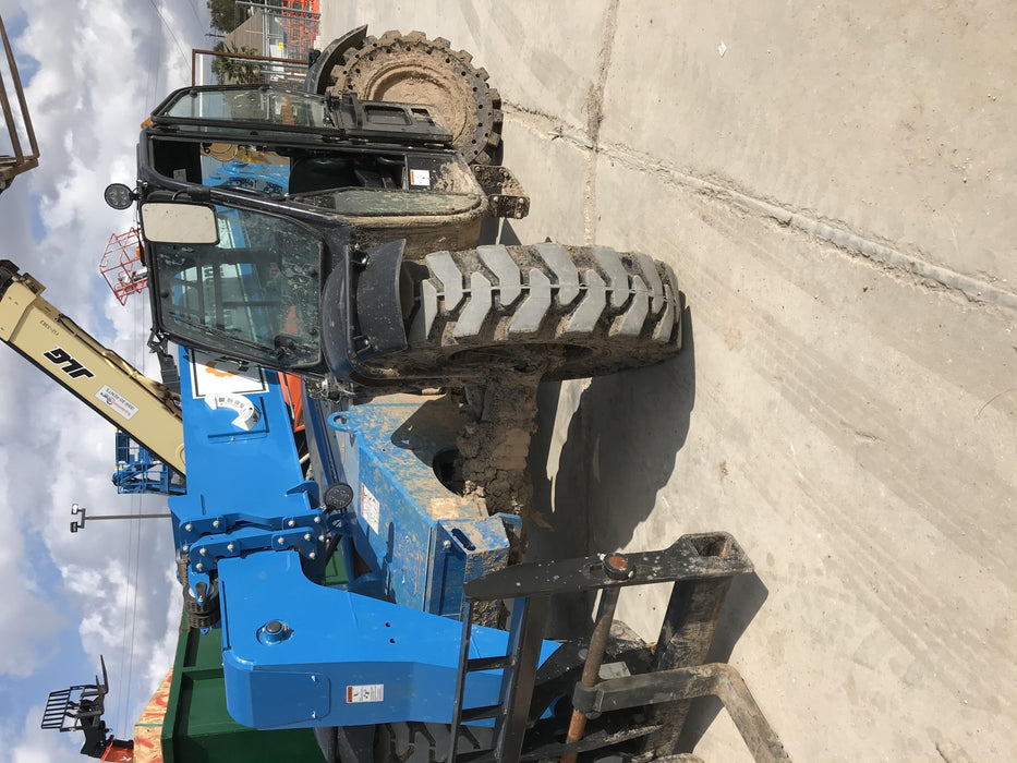 2019 Genie GTH-636 Cab/Heat/AC, Solid RT Tires, LED Work Lights, Beacon 60" QA Carriage, 48" Forks